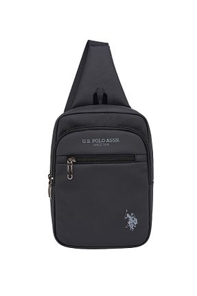 کیف دوشی مشکی زنانه پارچه ای U.S. Polo Assn. - کد 820482468