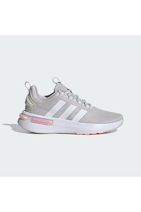 کفش اسنیکر طوسی زنانه بند دار adidas - کد 820820377