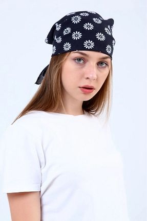 دستمال گردن رنگی زنانه پنبه ای Herşey Nota - کد 820502724