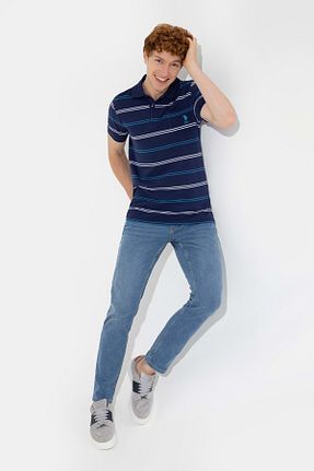 تیشرت سرمه ای مردانه رگولار U.S. Polo Assn. - کد 363690948