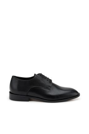 کفش آکسفورد مشکی مردانه پاشنه کوتاه ( 4 - 1 cm ) کد 820504606