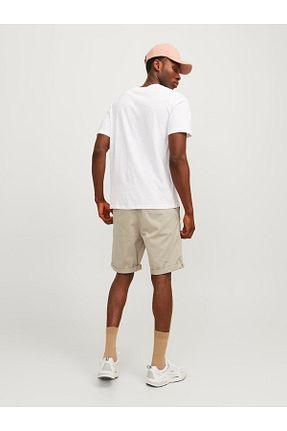 شلوارک و برمودا طوسی مردانه رگولار Jack & Jones - کد 820505143