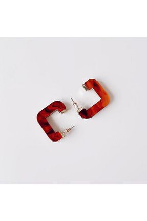 گوشواره استیل (فولاد) قهوه ای زنانه استیل (فولاد) Boise Atelier - کد 820696931