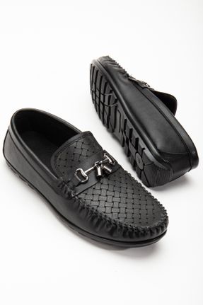 کفش کلاسیک مشکی مردانه چرم مصنوعی پاشنه کوتاه ( 4 - 1 cm ) پاشنه نازک کد 279809230