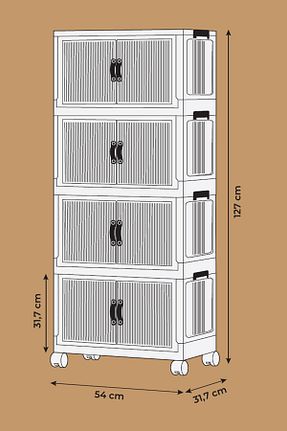  طوسی پلاستیک 127 cm 54 cm کد 820839064