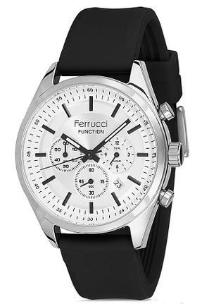 ساعت مچی مشکی مردانه 43 میلی متر Ferrucci - کد 821082456