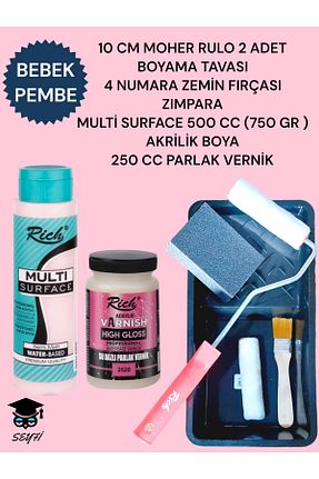 رنگ اکریلیک صورتی SEYFİKİRTASİYE - کد 821115679
