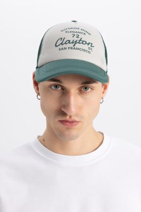 کلاه سبز مردانه پلی استر کد 821350985