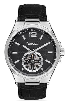 ساعت مچی مشکی مردانه 45 میلی متر Ferrucci - کد 821075771