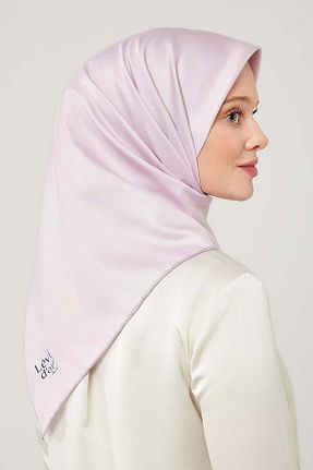 روسری صورتی پلی استر Levidor - کد 821147990