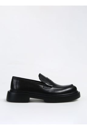 کفش کژوال مشکی مردانه پاشنه کوتاه ( 4 - 1 cm ) پاشنه ساده کد 821513315