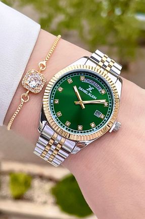 ساعت مچی زرد زنانه 31-35 میلی متر Daniel Klein - کد 821524895
