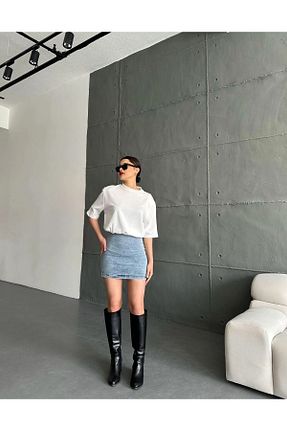 لباس سفید زنانه بافتنی My Blog - کد 821538022