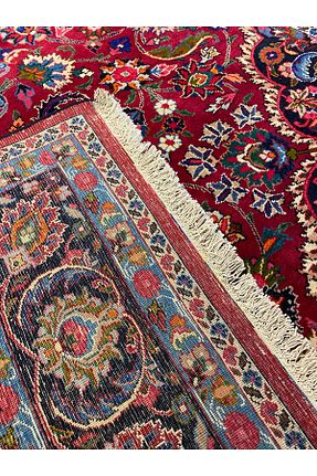 فرش زرشکی زیره ضد لغزش RD RAMAZAN DAĞ EL HALI SANATI - کد 821604341