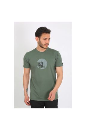 تی شرت سبز مردانه رگولار کد 821665765