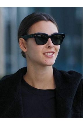 عینک آفتابی مشکی زنانه 49 Ray-Ban - کد 456951758