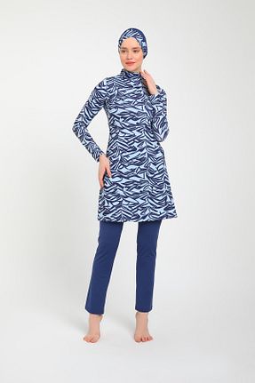 مایو حجاب سرمه ای زنانه ساده Chelly - کد 821735065