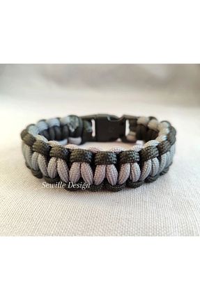 دستبند اسپرت طوسی زنانه Sewille Design Hand Made - کد 821725509