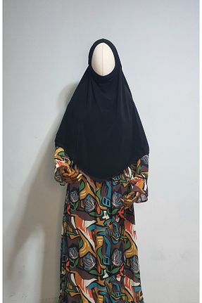 روسری مشکی ساده AHRAR tesettür - کد 821760063