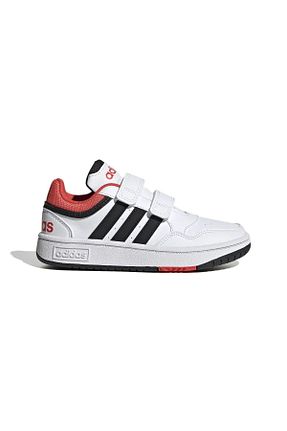 کفش اسنیکر سفید بچه گانه بند دار adidas - کد 821800191