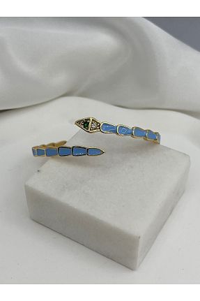 دستبند استیل (فولاد) آبی زنانه استیل (فولاد) Yıldız Accessory - کد 822027646