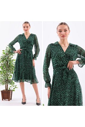 لباس مشکی زنانه بافتنی CİXAPLE - کد 822008617