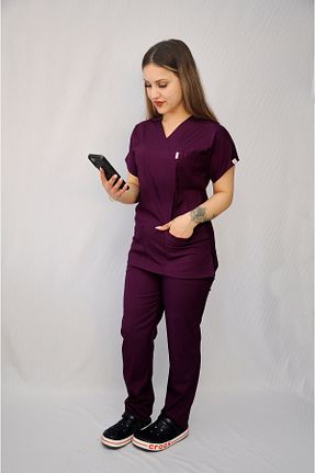 لباس ایمنی کار بنفش Ritim Tıbbi Tekstil - کد 822056802