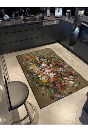 فرش رنگی قابل شستشو Rugs Modern Halı - کد 822188235