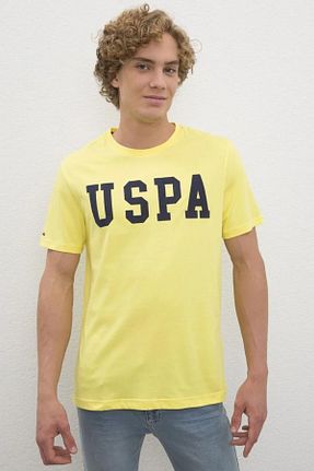 تیشرت زرد مردانه رگولار U.S. Polo Assn. - کد 822220315