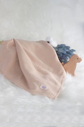 پتوی کودک و نوزاد بژ پنبه ای Butik - کد 822155821