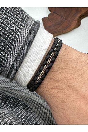 دستبند جواهر مشکی زنانه cheetah quality - کد 693317607