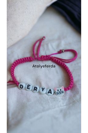 دستبند جواهر صورتی بچه گانه Atolye Ferda - کد 822214290