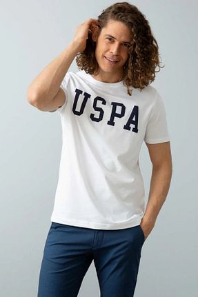 تیشرت سفید مردانه رگولار U.S. Polo Assn. - کد 822220299