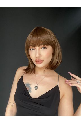 کلاه گیس قهوه ای زنانه Suzan Peruk - کد 822239067