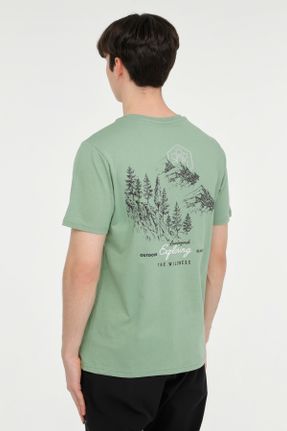 تی شرت سبز مردانه رگولار کد 822233987