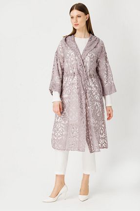 رویه سایز بزرگ بنفش زنانه پارچه MÜSEMMA - کد 822263670