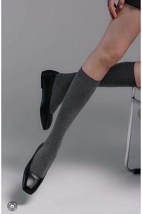 بابت مشکی زنانه چرم خالص VİNİCCİ AYAKKABI - کد 822328629