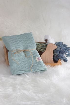 پتوی کودک و نوزاد سبز پنبه ای Butik - کد 822150920