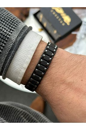 دستبند جواهر مشکی زنانه cheetah quality - کد 693404354