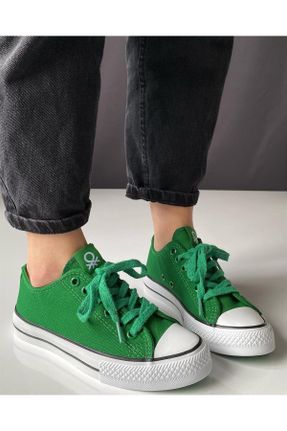 کفش اسنیکر سبز زنانه کد 687139956