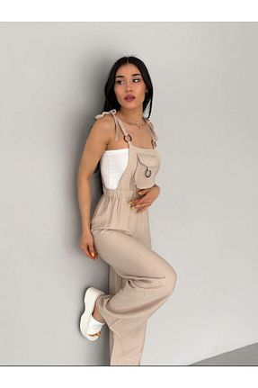 سرهمی بژ زنانه Relaxed Noa Noa - کد 822166756
