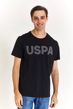 تیشرت مشکی مردانه رگولار U.S. Polo Assn. - کد 822222367