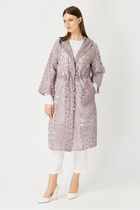 رویه سایز بزرگ بنفش زنانه پارچه MÜSEMMA - کد 822263670
