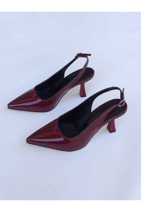 کفش مجلسی زرشکی زنانه چرم لاکی Fusya - کد 822288039