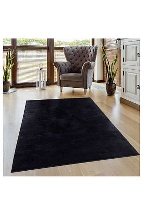 فرش مشکی زیره ضد لغزش Valery Home - کد 822288078