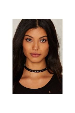 چوکر مشکی چرم مصنوعی lovegame - کد 113871437