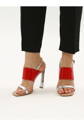 کفش مجلسی قرمز زنانه چرم لاکی پاشنه بلند ( +10 cm) پاشنه نازک کد 114251196