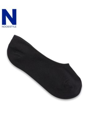 جوراب مشکی مردانه چرم طبیعی تکی کد 912825