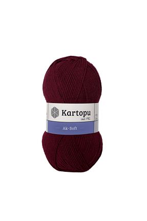 نخ بافندگی زرشکی Kartopu - کد 81483358