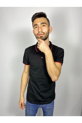 تیشرت مشکی مردانه رگولار Nacar - کد 114585304